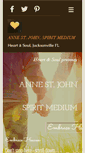 Mobile Screenshot of annestjohn.com