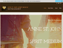 Tablet Screenshot of annestjohn.com